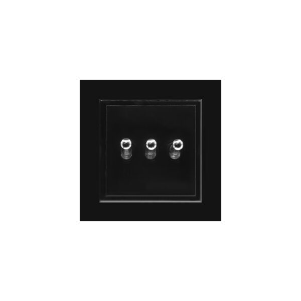 کلید سه پل کلاسیک (مدل برلیان/پلکسی) رنگی ایران الکتریک