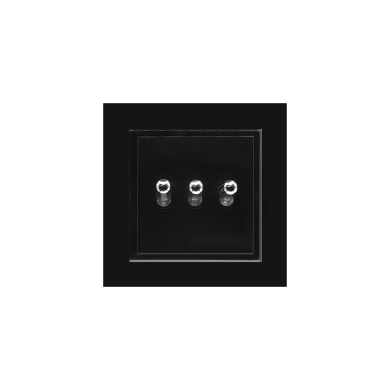 سه پل اهرمی کلید سه پل کلاسیک (مدل برلیان/پلکسی) رنگی ایران الکتریک - Image 1