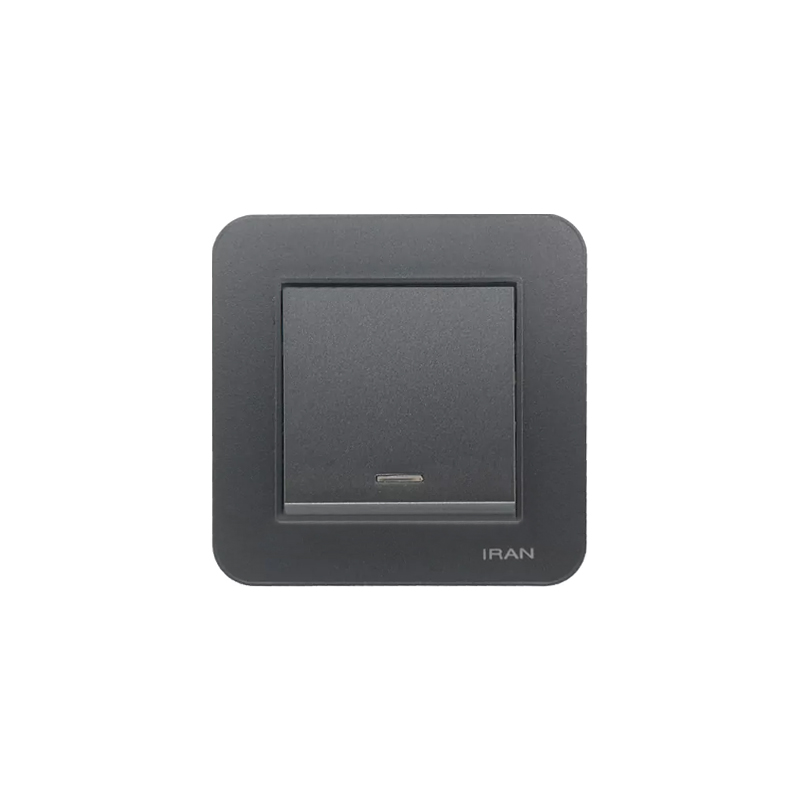 یک پل کلید یک پل (مدل ارس) رنگی ایران الکتریک - Image 1