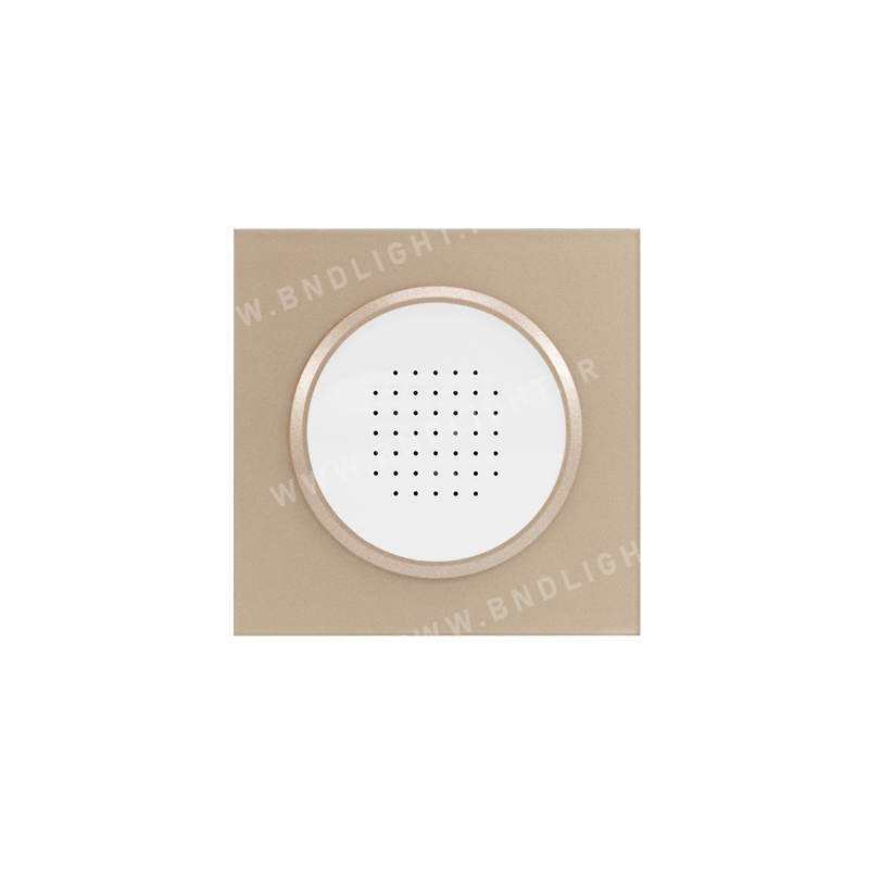 5 زنگ دینگ دانگ ایران الکتریک(مدل اسپادانا) قاب پلکسی رنگی میانی سفید - Image 1