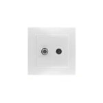 فیش آنتن SAT-TV (مدل برلیان) سفید اقتصادی ایران الکتریک