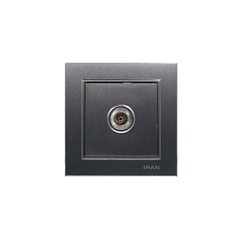 آنتن تلوزیون فیش آنتن TV(مدل برلیان) زغال سنگی میانی رنگی ایران الکتریک - Image 1