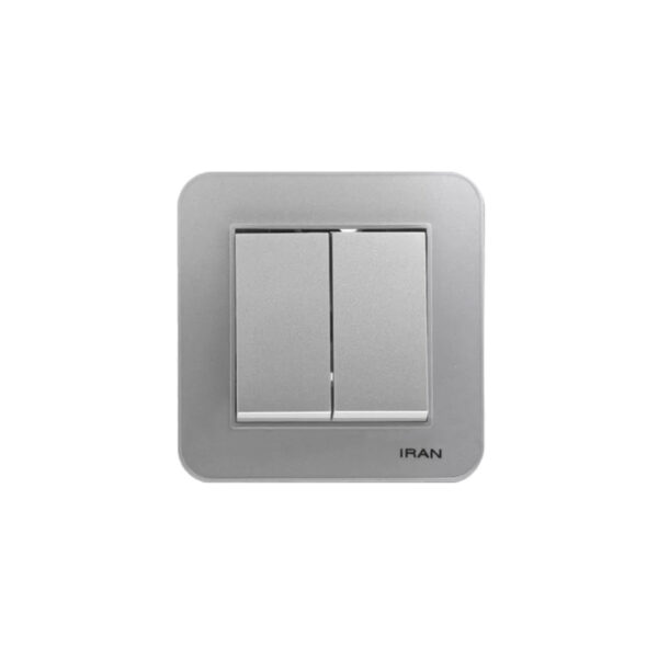 کلید دو پل (مدل ارس) رنگی ایران الکتریک