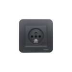 پریز تلفن دوکاره (مدل ارس) رنگی ایران الکتریک