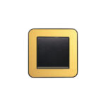 کلید تبدیل (مدل ارس) قاب رنگی زه طلایی میانی رنگی ایران الکتریک