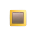 کلید تبدیل (مدل ارس) قاب رنگی زه طلایی میانی رنگی ایران الکتریک