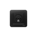 پریز تلفن دوکاره (مدل ارس) رنگی ایران الکتریک