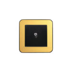 کلید یک پل اهرمی (مدل ارس) قاب رنگی زه طلایی میانی رنگی ایران الکتریک