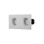 دارک لایت پلی کربنات مستطیل 7 وات بلان سفید (سایز برش ۸×1۸) سانتی‌متر