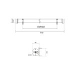 تیوب لایت ۲۳ وات بلان ابعاد 10*71 - Image 4