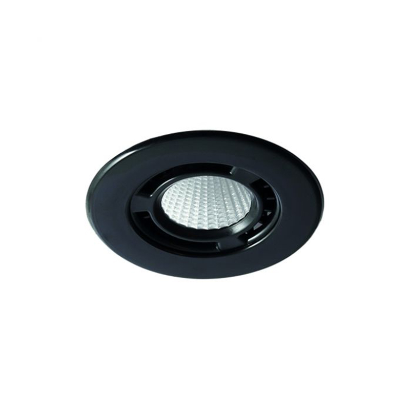 6 پاورلایت پلی کربنات 7 وات مشکی بلان (سایز برش 6) سانتی متر - Image 1