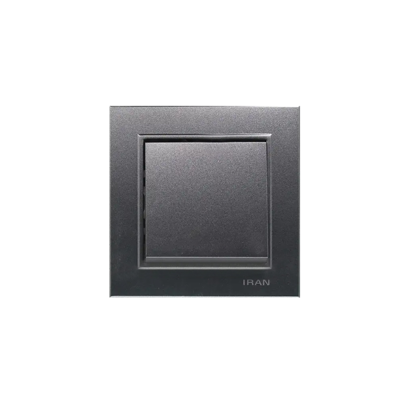 تبدیل کلید تبدیل (مدل برلیان) زغال سنگی میانی رنگی ایران الکتریک - Image 1