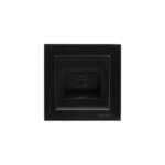 پریز تلفن تک سوکت (مدل برلیان) مشکی میانی رنگی ایران الکتریک